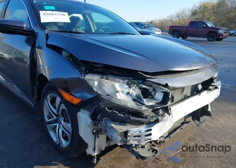 2017 Honda Civic Lx из США, поврежденный, VIN 19XFC2F54HE065789